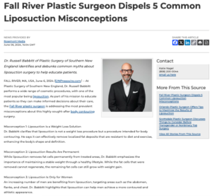 Dr. Russell Babbitt provides the truth behind major misconceptions surrounding the liposuction procedure.