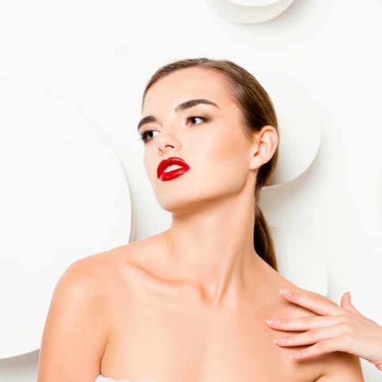 woman-wearing-red-lipstick